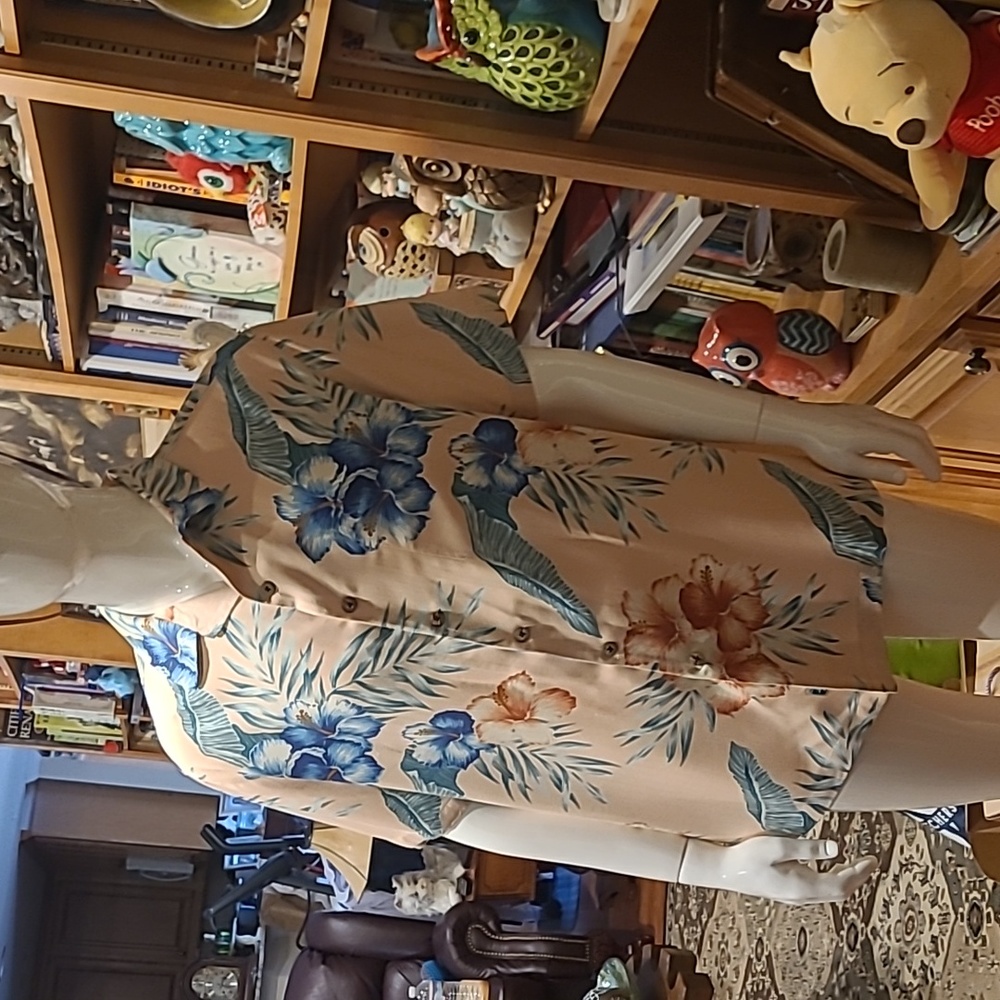 Caribbean Silk blend Hawaiian shirt